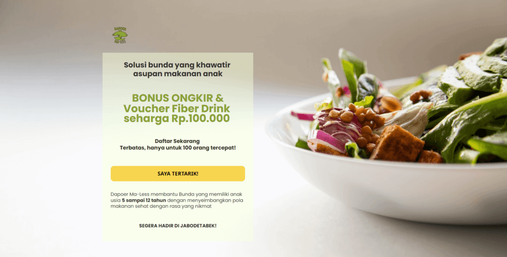 Contoh Landing Page