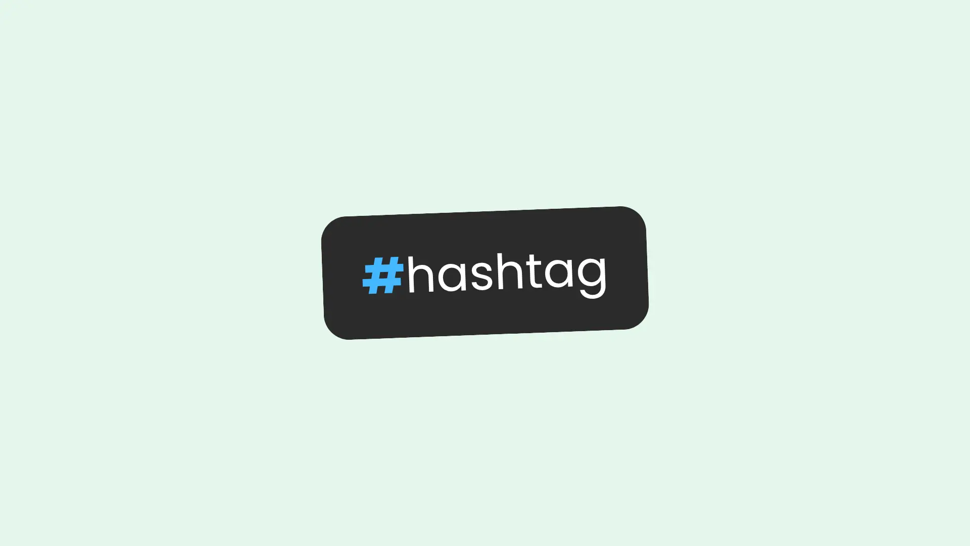 hashtag